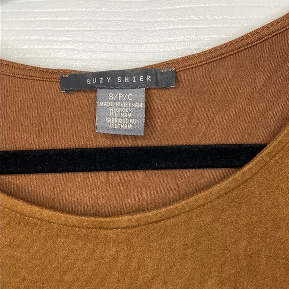 🌺 4 for $25 Suzy Sheir Brown Top - Picture 2 of 4